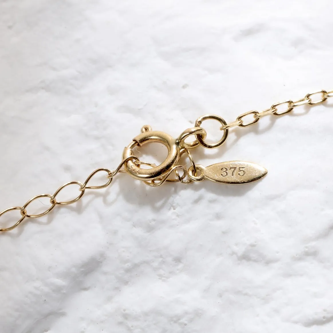Bloom Pendant Necklace 9K Gold