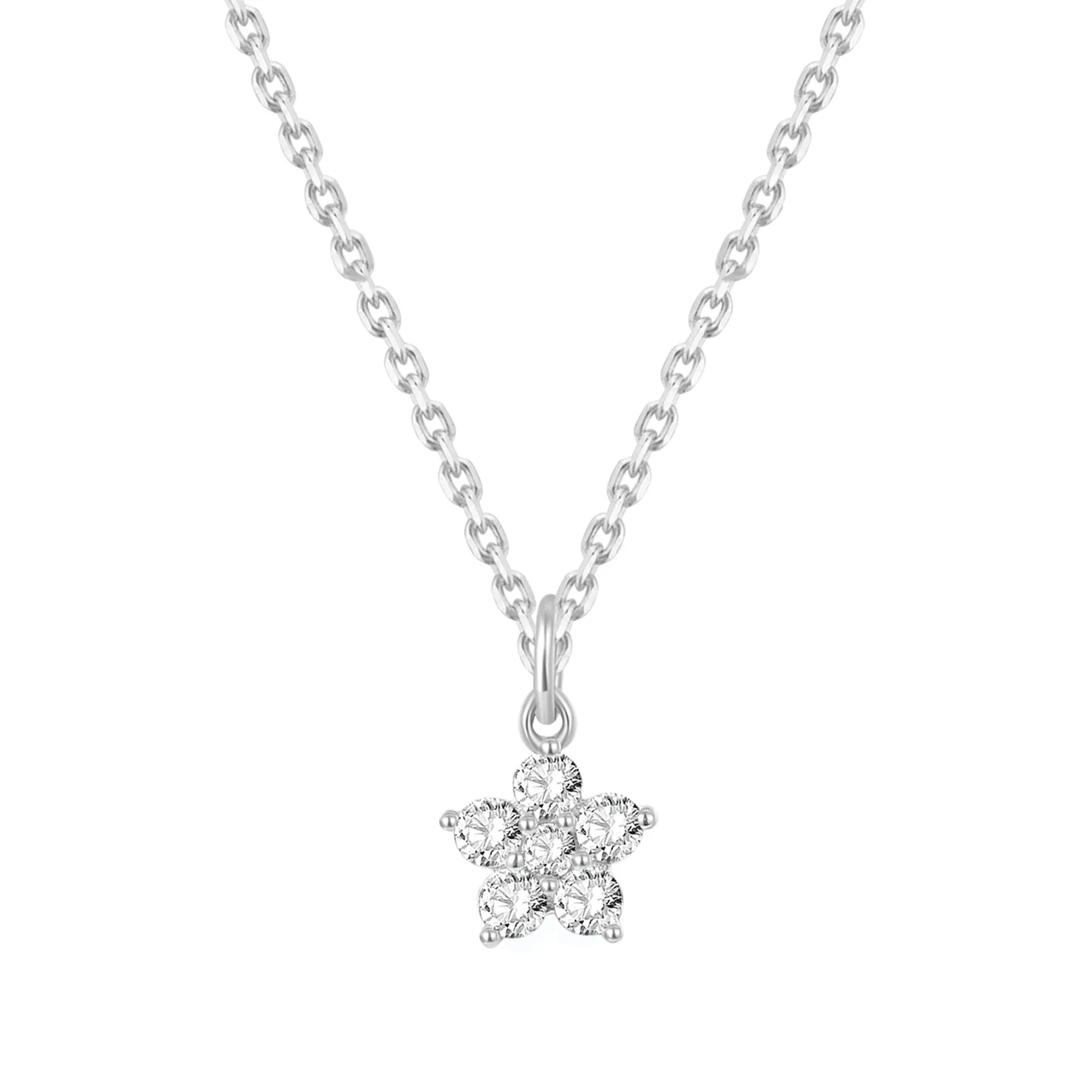 Bloom Pendant Necklace 9K Gold