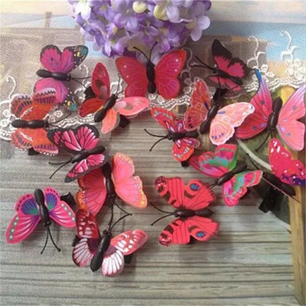 Butterfly Patterned  Hair Clips Bridal Hair Accessories Wedding Photography Costume Accessories  Tiara  Jewelry Jewelry Wedding