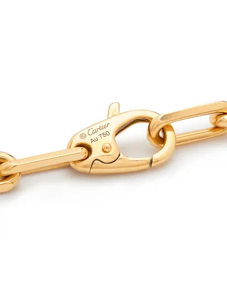 Cartier Gold Santos De Cartier Necklace