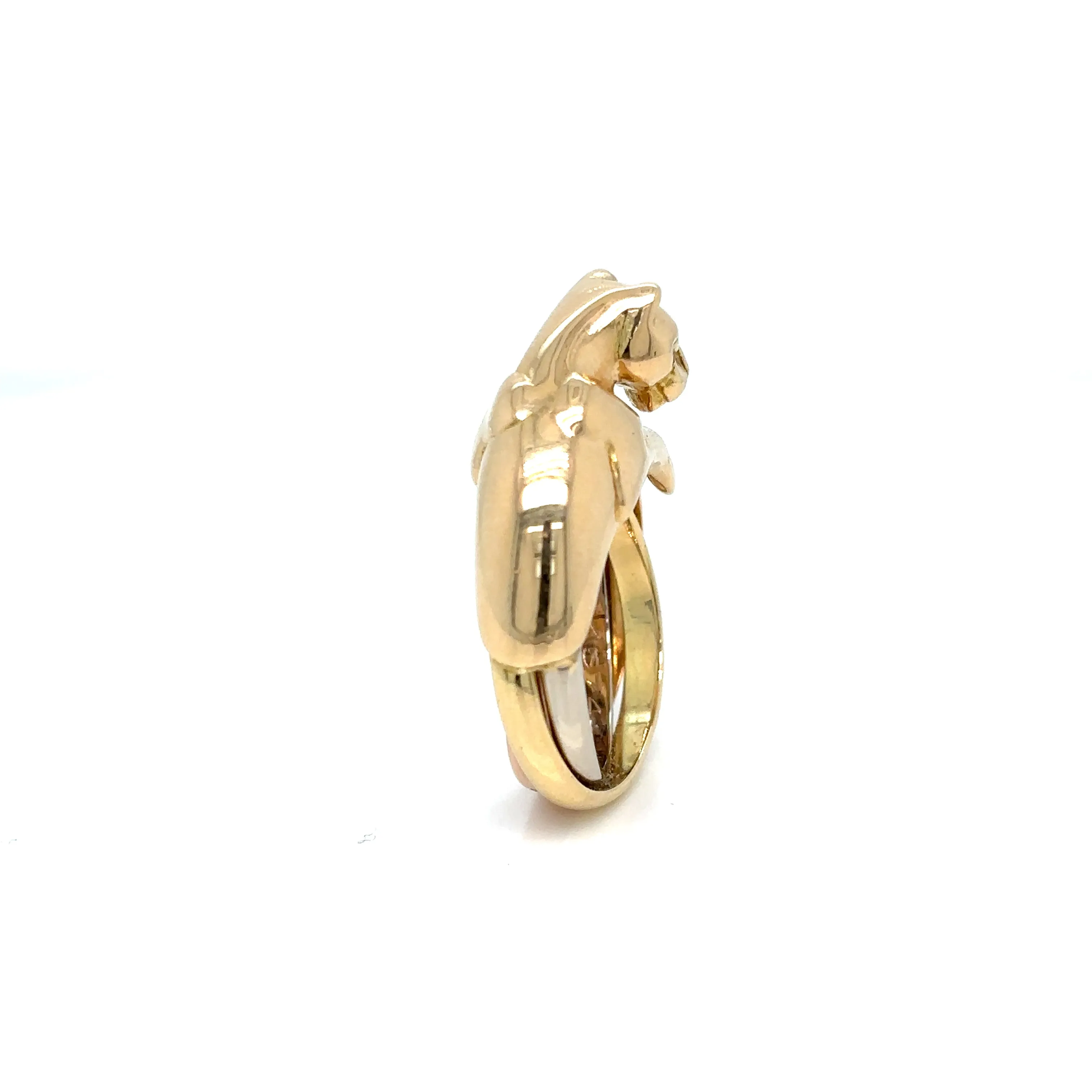 Cartier Panthère Gold Trinity Band Ring