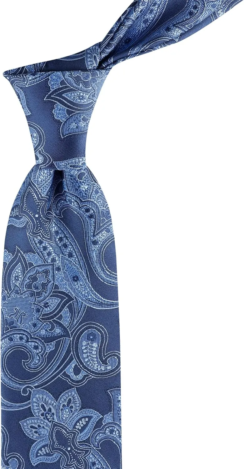 Haggar Mens Paisley Pattern Self-tie Necktie