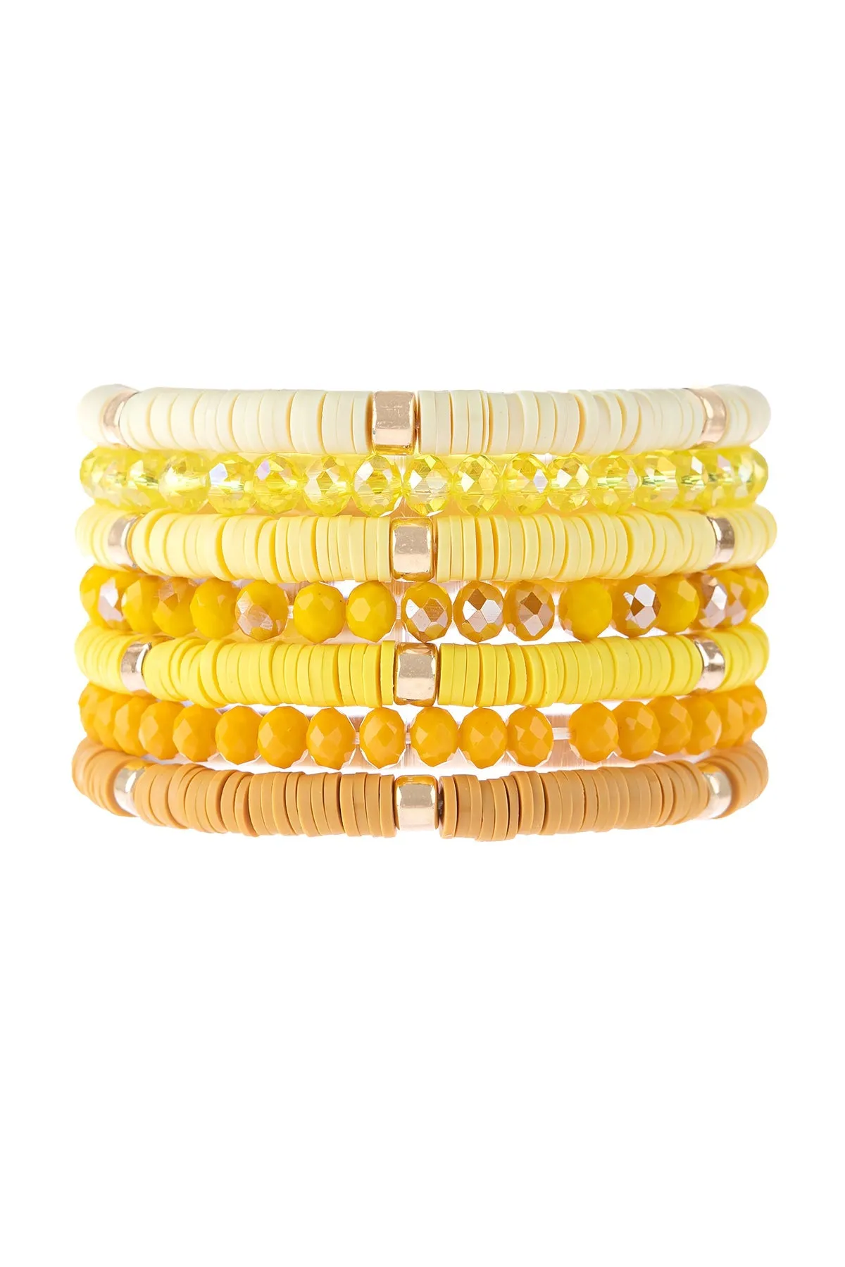Hdb3128 - Multi Line Ring Beaded Bracelet