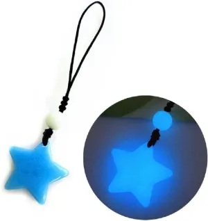 hejhncii Luminous Star Keychain Fashion Handbag Pendant Unisex Key Chain Charm Key Chain Glow In The Dark Couple Pendant