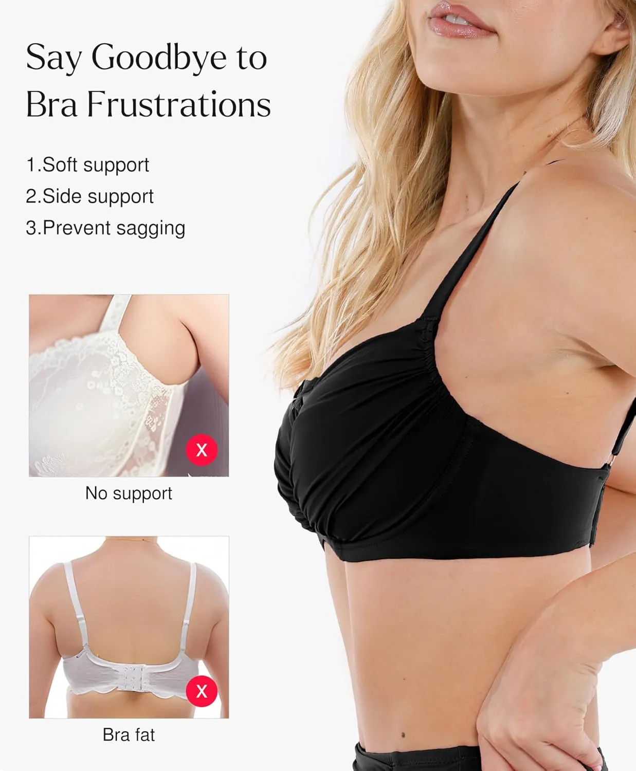 Popilush High Waisted Bikini Sets for Women Tummy Control Shapewear Swimsuit Ruched Push Up Two Piece Bathing Suit