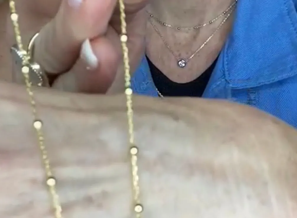 Pre Authorized Sterling Silver layered necklaces