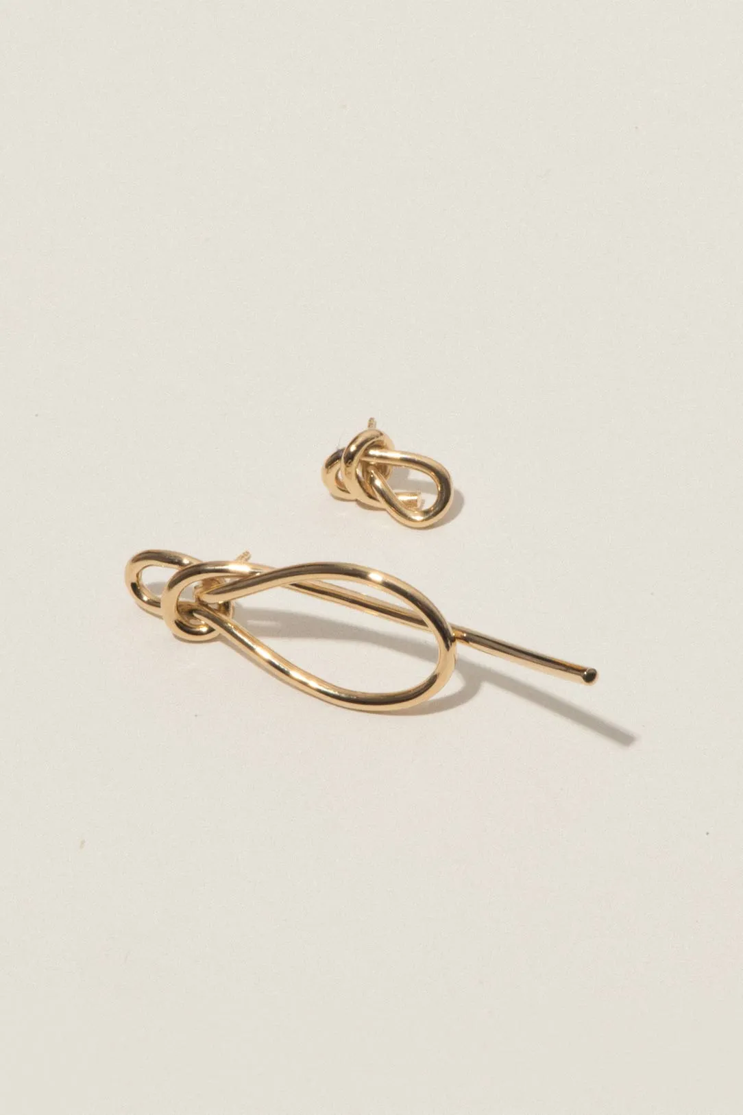 Thread - Gold Vermeil Earrings
